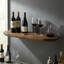 Tablette flottante en bois massif