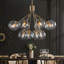 Lustre moderne en verre bullé 12 lumières -286735884