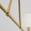 Lustre 2 lumières avec abat-jour en lin blanc Mattia-103528001