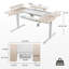 Mariita 74.8" U-Shaped Standing Desk-93832044