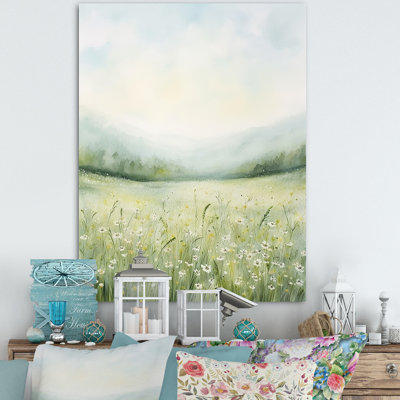 " Meadow Scenery Minimalism Serenity "
