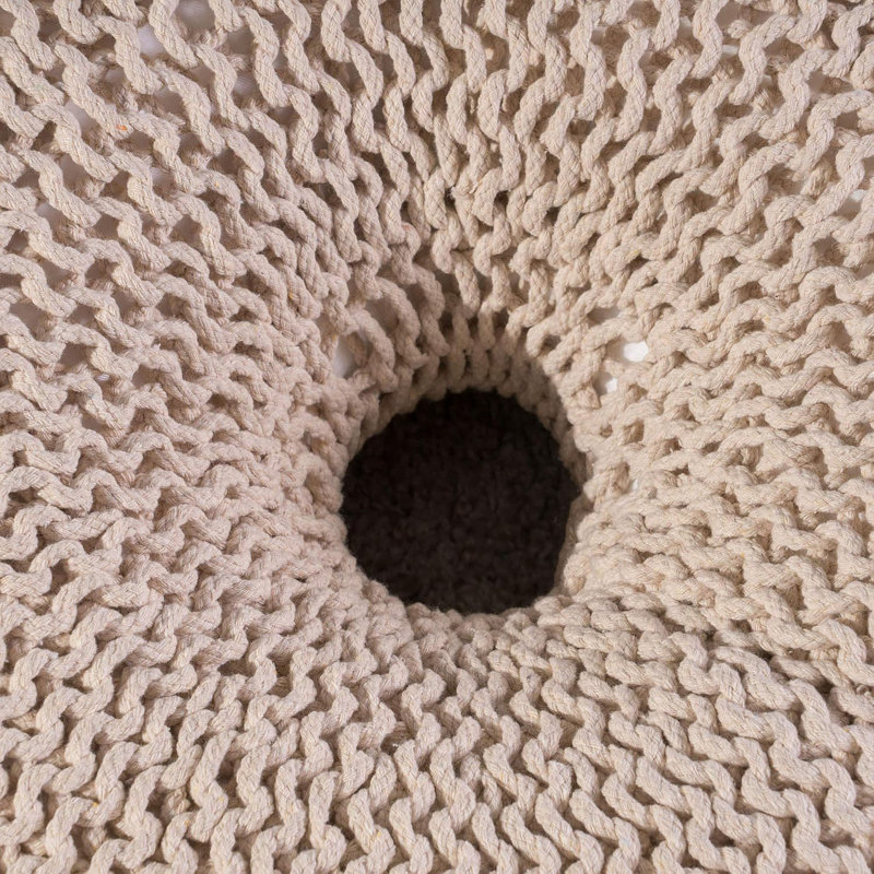 Pouf en coton Everett