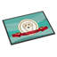 Tapis de porte d’extérieur antidérapant teckel à long teckel merry christmas-16654015-16654019