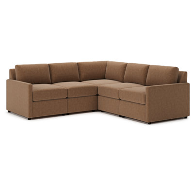 Canapé modulaire de coin modulaire 5 pièces 99 "Damari