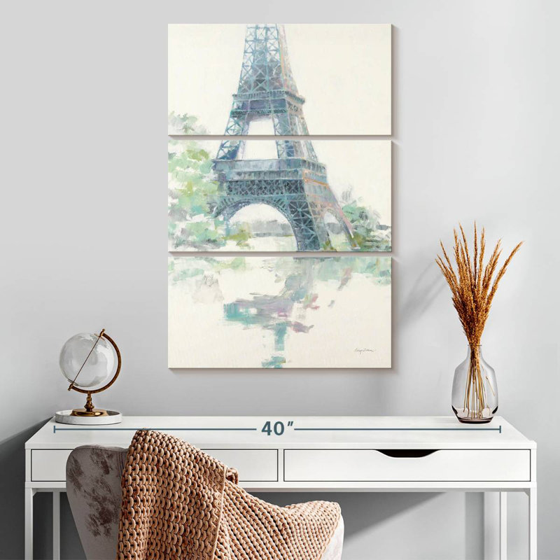 Daybreak In Paris, 32" H x 20" W