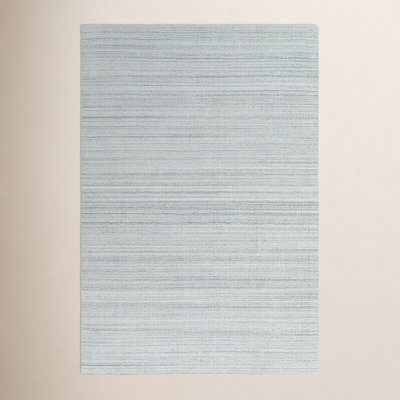 Kinnell Handmade Recycled P.E.T Blue Indoor/Outdoor Rug