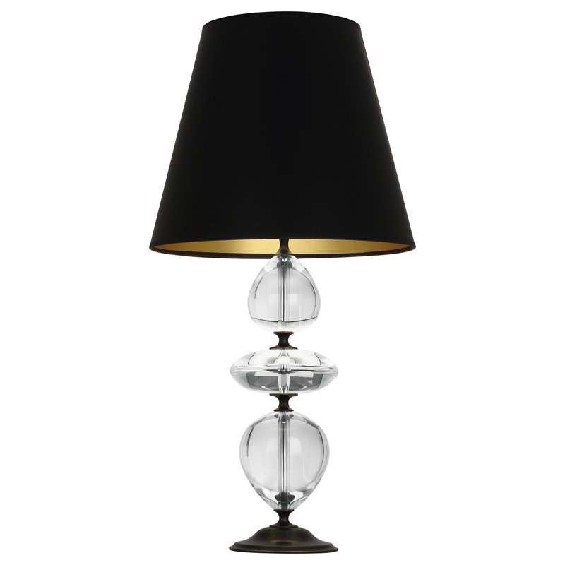 Orlando Metal Table Lamp, Black