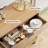 Modern Sideboard Buffet Cabinet With Drawer, Fluted Doors & Adjustable Shelf – Oak