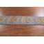 Tapis de couloir oriental bleu clair clair 3 x 10