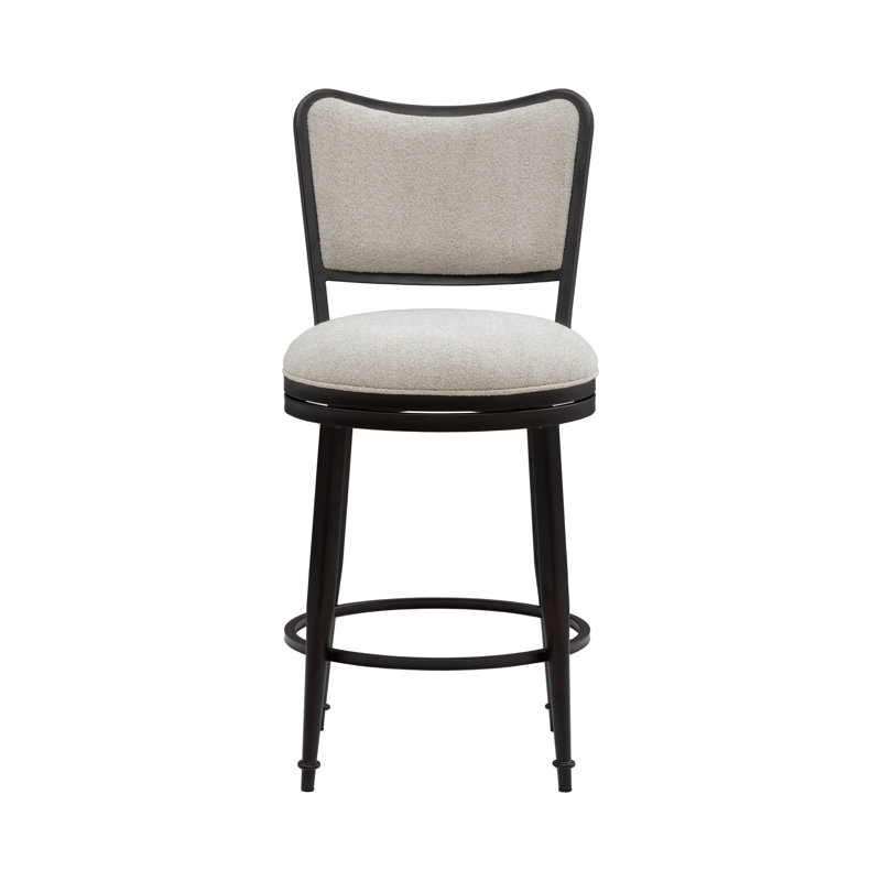 Tabouret de bar rotatif à hauteur de comptoir Baxter, Tabouret de comptoir (siège d'une hauteur de 26 p