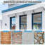 17 Stories 190 cm W x 98.5 cm D Polycarbonate Door / Window Awning-1226169758