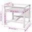Iridenta Washing Machine Laundry Pedestal