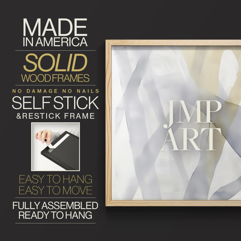 Abstract Series-XC -Framed Print - Restickable