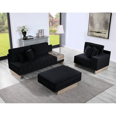 Canapé modulaire en velours