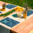 Polyester Abstract Rectangle Placemat