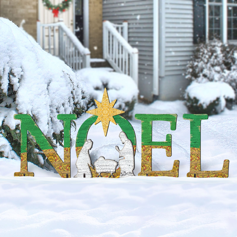 Manufactured Wood Christmas Decoration