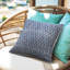 Coussin décoratif contemporain 100% coton à motif géométrique-426374359-524239617