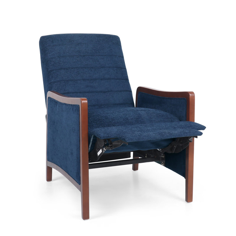  Fauteuil inclinable Mid-Century, Marine