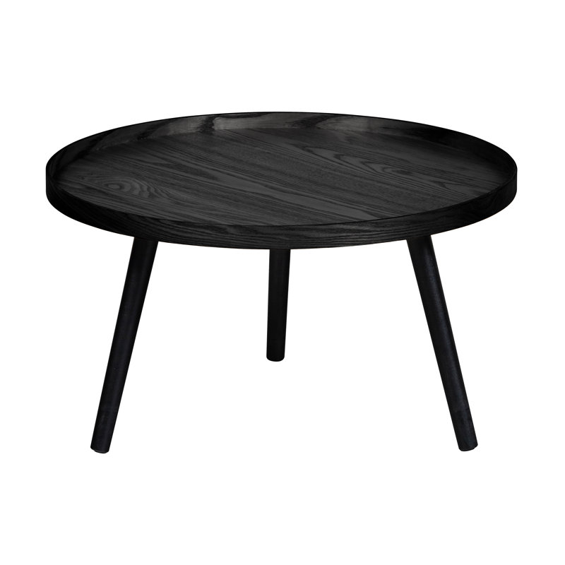 Mesa Three Leg Coffee Table, 34cm H x 60cm L x 60cm W