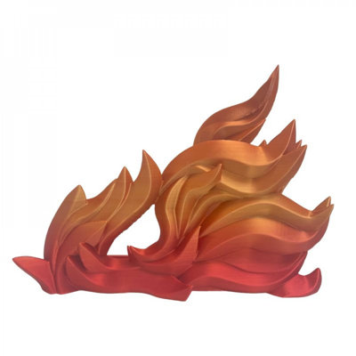 Support de bibelot de quai de flamme imprimé en 3D