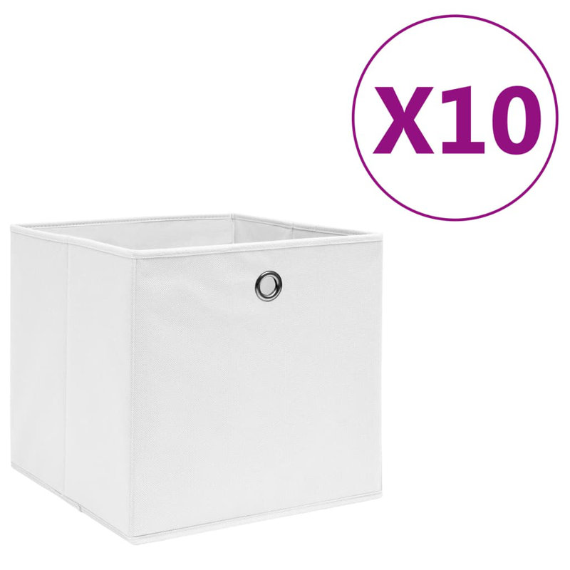 Boîte de rangement pliable en tissu non tissé