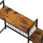 77.4cm H x 94.9cm W Metal Bookcase