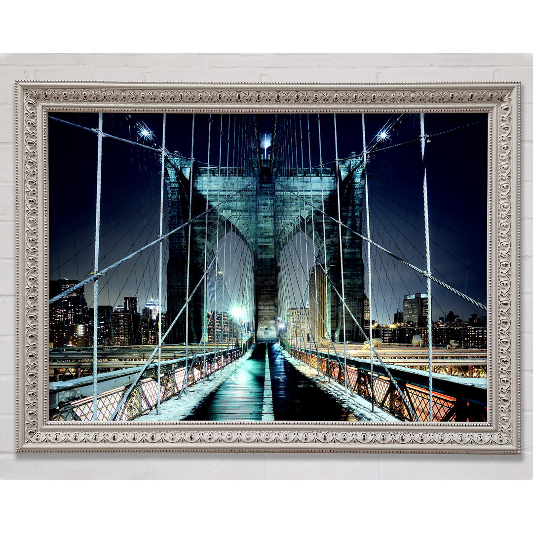 Brooklyn Bridge Walkway - Druck