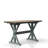 X Based Counter Height Casual Dining Table