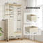 CD007 80cm Rolling Portable Wardrobe-125083445