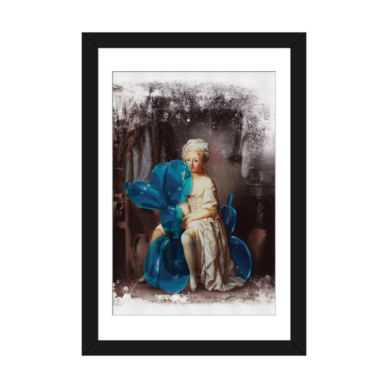 « pet », impression sur toile, H 24 po x l 16 po x P 1 po, Papier d'art encadré noir