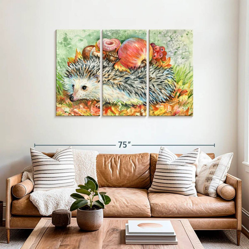 Brampt Hedgehog, 36" H x 57" W