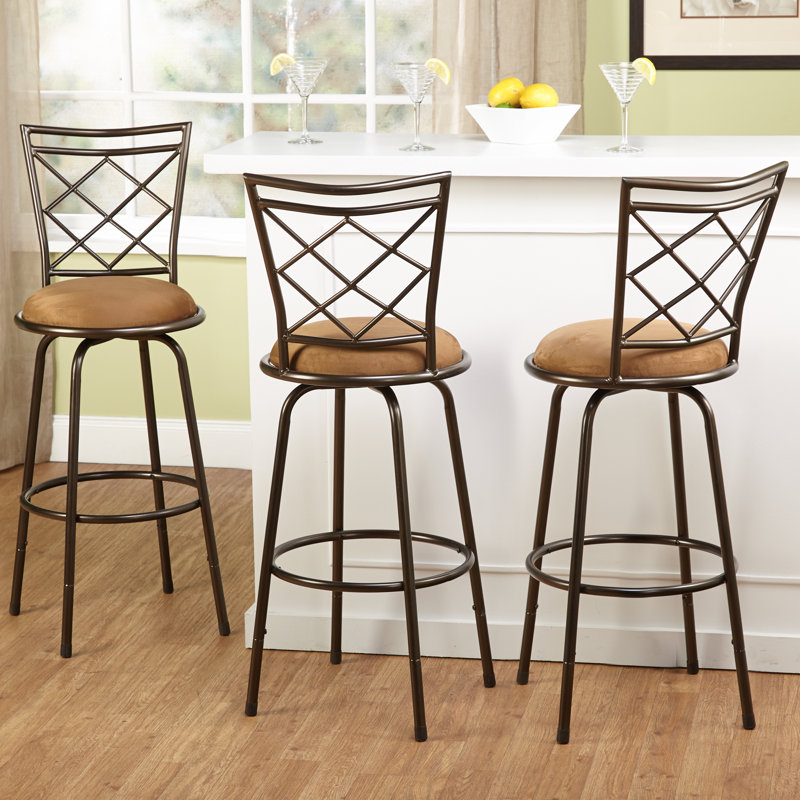 Tabouret Lamoille, Brun, Taupe