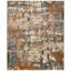 Tapis orange tissé à la machine 2 pi x 3 pi