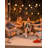 Outdoor String Lights, 48ft Smart Outdoor String Lights with 15 Dimmable Warm White LED Bulbs