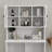 Laundry Basket Cabinet - White And Versatile With Adjustable Shelves Easy Assembly-45514083