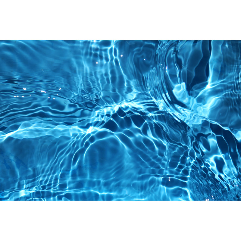 «Blue Pool Water», reproduction sur toile tendue, H 8 po x l 12 po