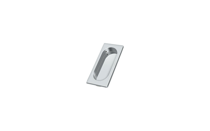 Recessed Pull, Polished Chrome