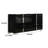 Suni Wide Dresser, Piano Wood With UV Finish, 6 Drawers-116748751