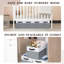 Paniers de rangement pour organisateurs de garde-robe en tissu et bacs de rangement avec poignées pour l'organisation de la maison Paniers pliables décoratifs pour l'organisation de vêtements