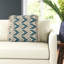 Oakleaf Chevron Polyester,Wool,Cotton Blend Throw Pillow-1279928031-1266589148