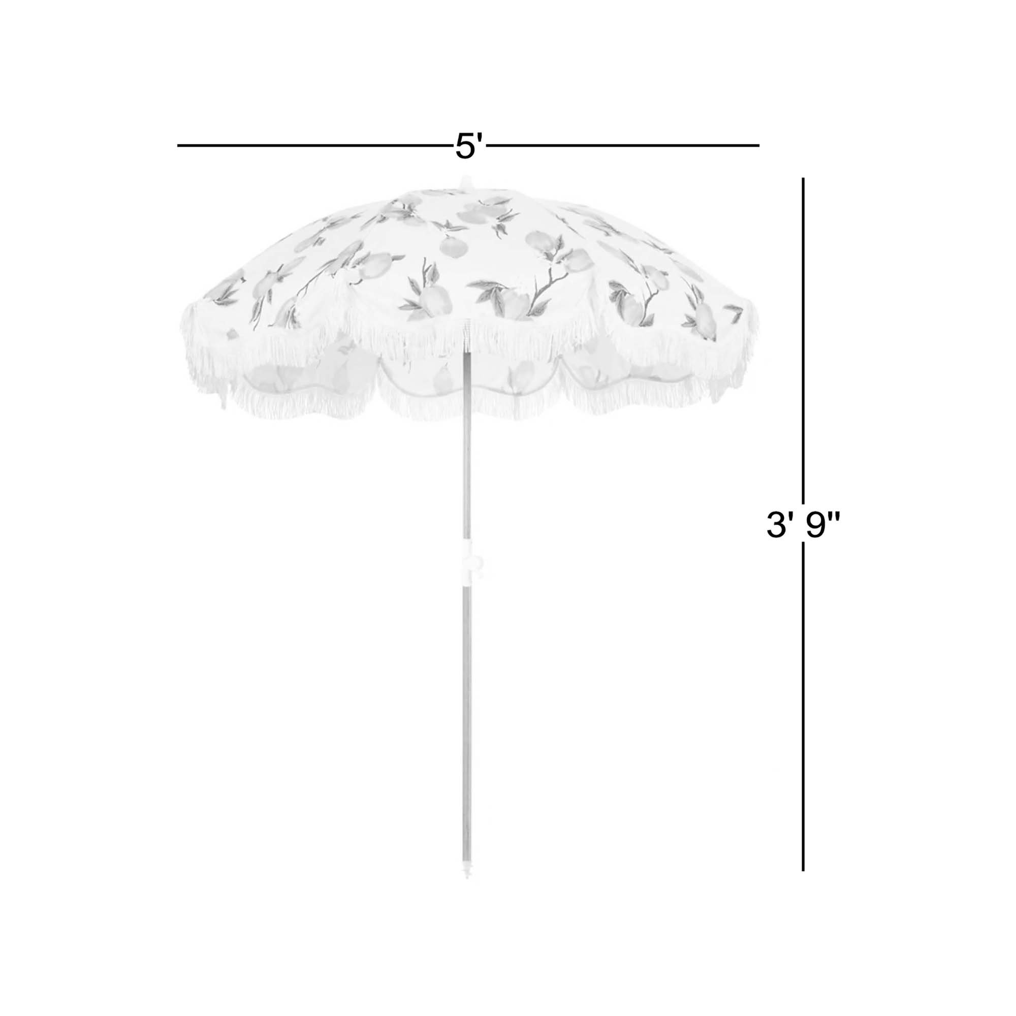 60'' Outdoor Umbrella, Lemons