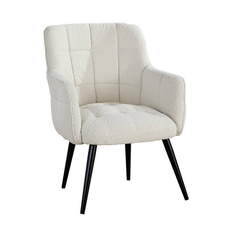 Tidore Boucle Upholstered Occasional Accent Armchair