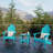 Classic 3-Piece Adirondack Set with Side Table-741539179