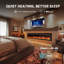Belfry Heating Black Electric Fireplace-1153367844