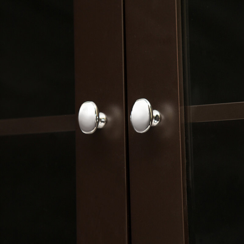 Armoire décorative autoportante en bois à 2 portes Ventnor