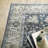 Stankiewicz Machine Washable Performance Non-Skid Blue/Gold Rug Mat-543270264