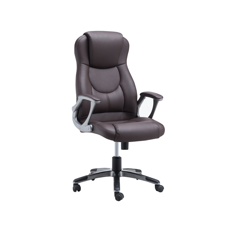Fauteuil de direction Aakriti, Brun