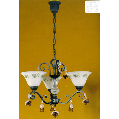 Dehoyos 3 - Light Shaded Chandelier