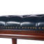Banc en cuir bleu de style moderne pour chambre à coucher et vestibule bleu-836661871
