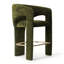 Tabouret de bar 24,5 po en chenille 24 po-325149455